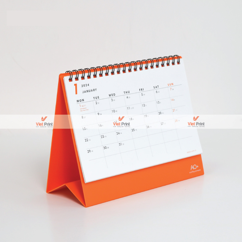 Lịch Để Bàn: Quà Tặng Và Quảng Cáo Thương Hiệu